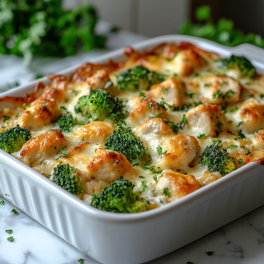 Broccoli And Rice Casserole With Chicken Broccoli And Rice Casserole With Chicken