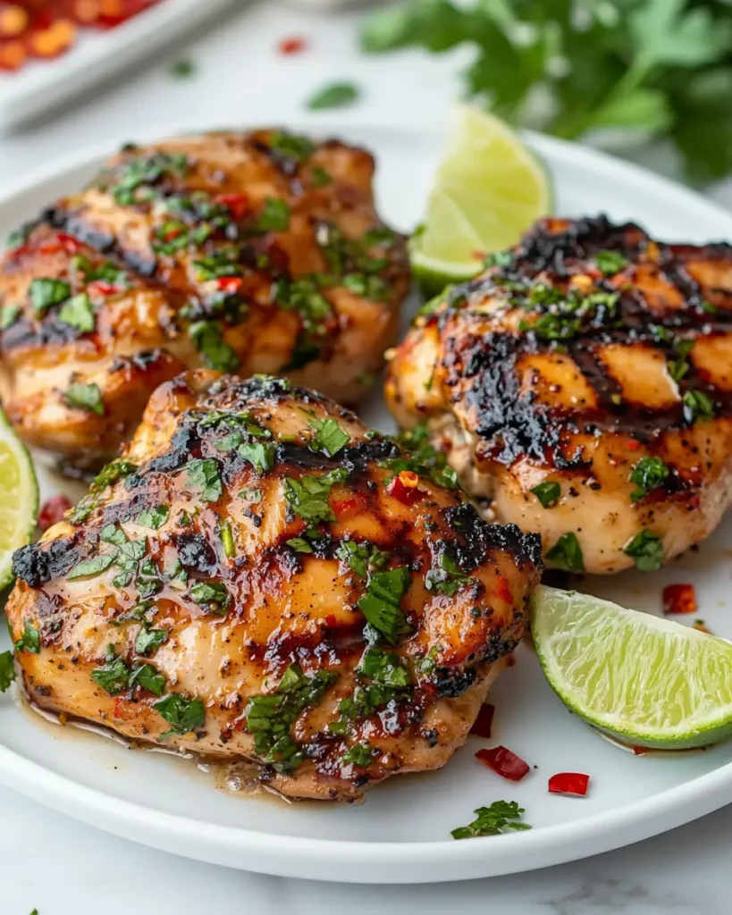 Chimichurri Chicken Thigh Chimichurri Chicken Thighs