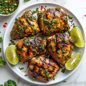 Chimichurri Chicken Thighs Chimichurri Chicken Thighs