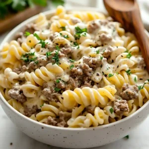 Creamy Ground Beef Pasta Recipe Creamy Ground Beef Pasta Recipe