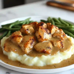 Easy Chicken and Gravy Recipe Stovetop Easy Chicken and Gravy Stovetop