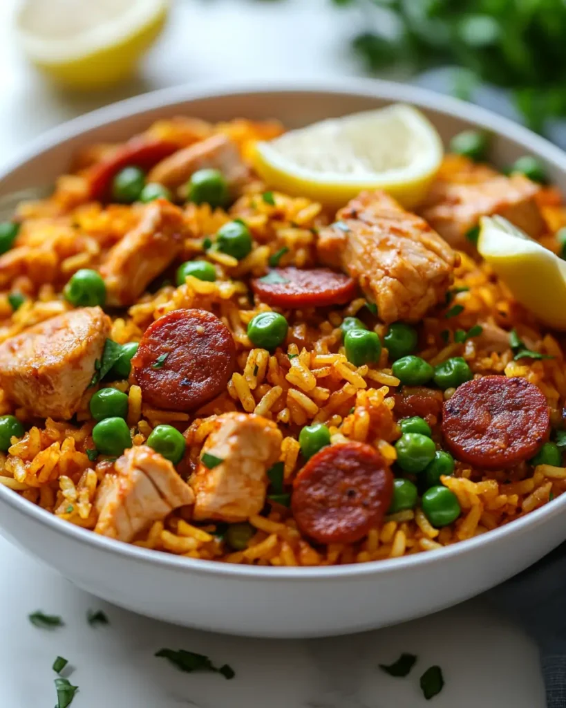 Easy Chorizo and Turkey Paella Recipes Easy Chorizo and Turkey Paella Recipe