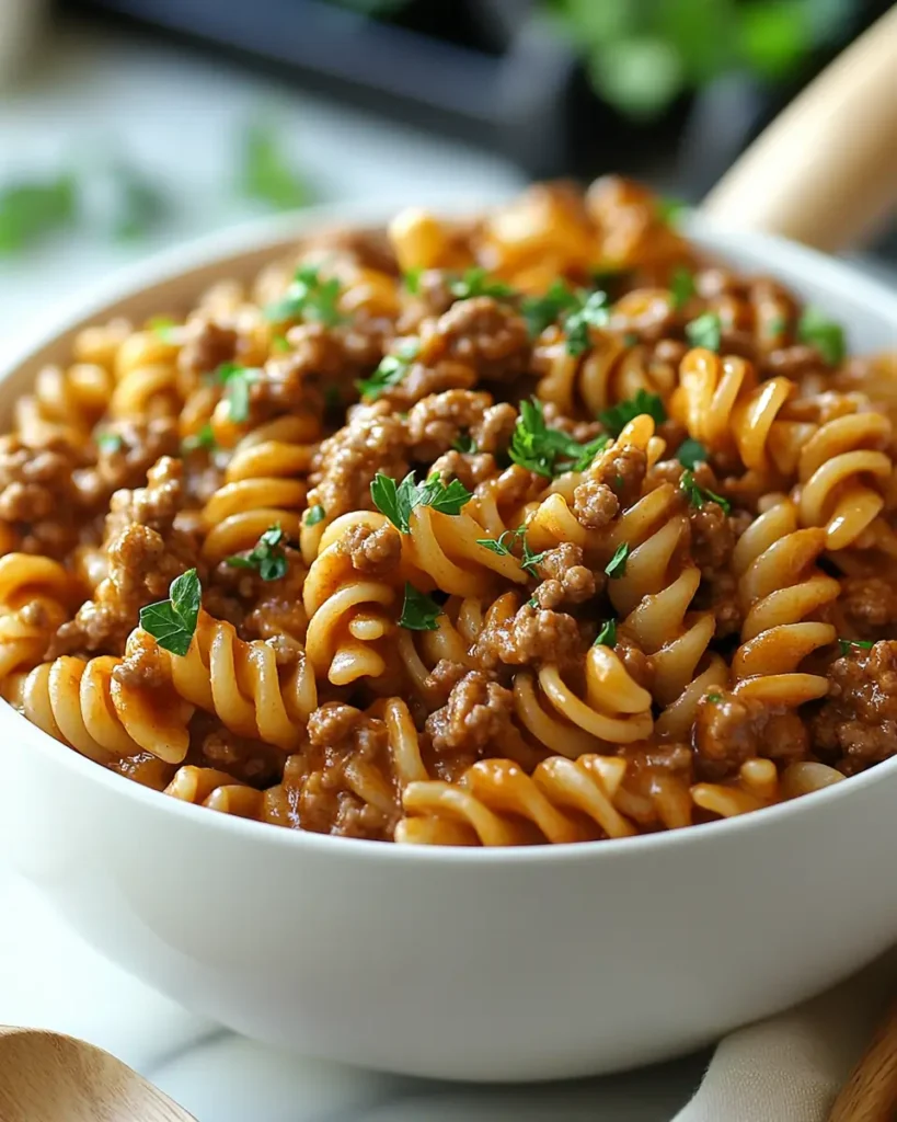 Easy Creamy Ground Beef Pasta Recipe Creamy Ground Beef Pasta Recipe