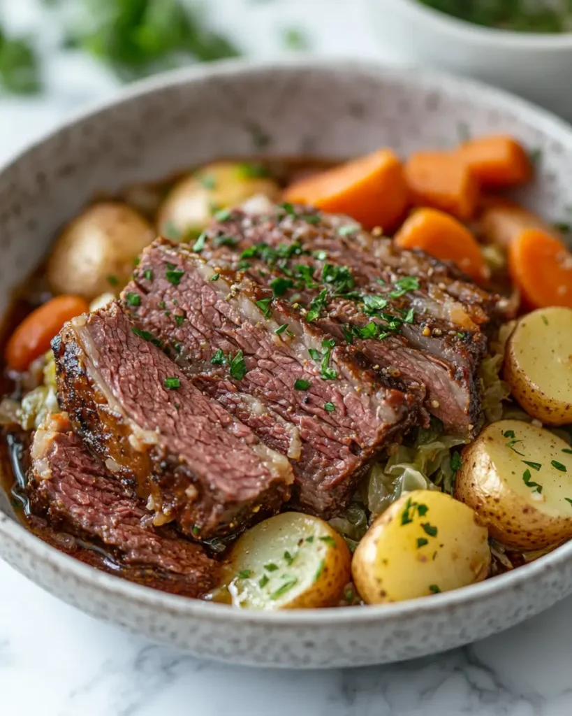 Easy Crock Pot Corned Beef Cabbage Crock Pot Corned Beef & Cabbage