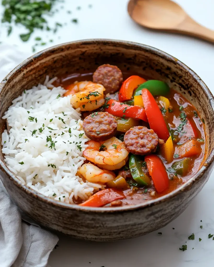 Easy Easy Shrimp and Sausage Gumbo Easy Shrimp and Sausage Gumbo
