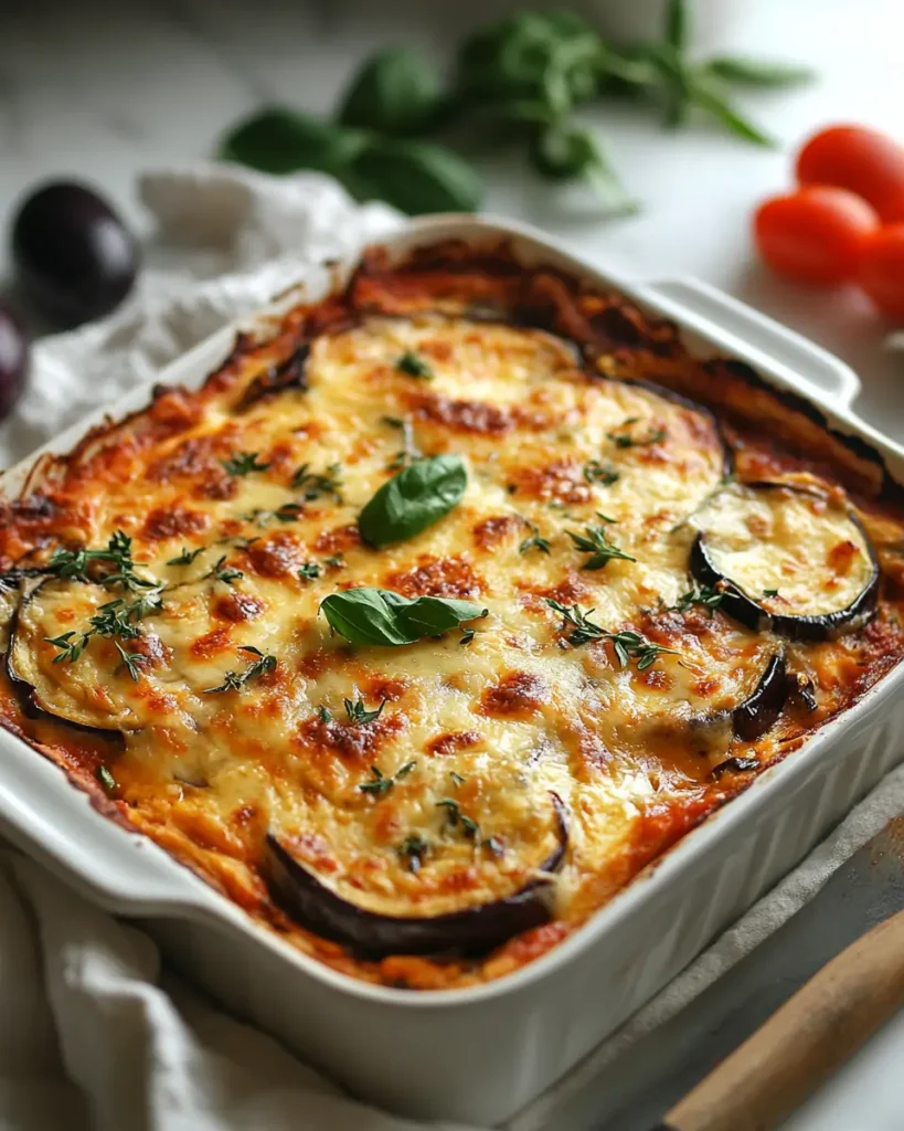 Easy Eggplant Casserole Recipe Eggplant Casserole Recipe