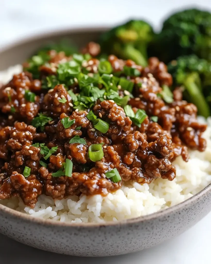 Easy Honey Garlic Ground Beef 2 1 Easy Honey Garlic Ground Beef