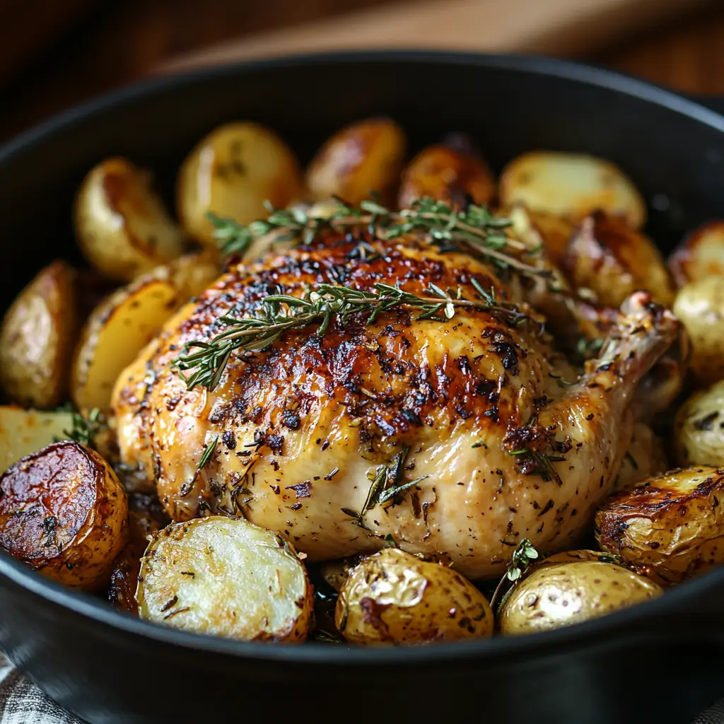 Easy Lemon Herb Pot Roast Chicken Recipe 2 Easy Lemon Herb Pot Roast Chicken Recipe