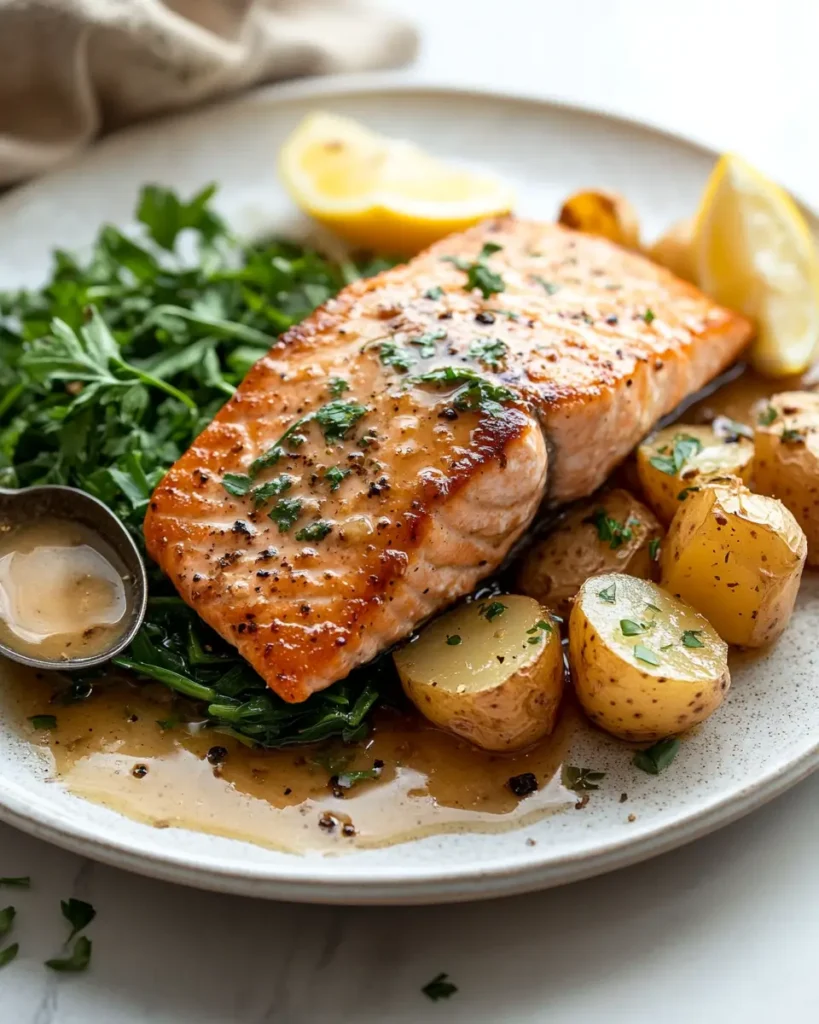 Instant Pot Salmon with Garlic Potatoes and Green Instant Pot Salmon with Garlic Potatoes and Greens