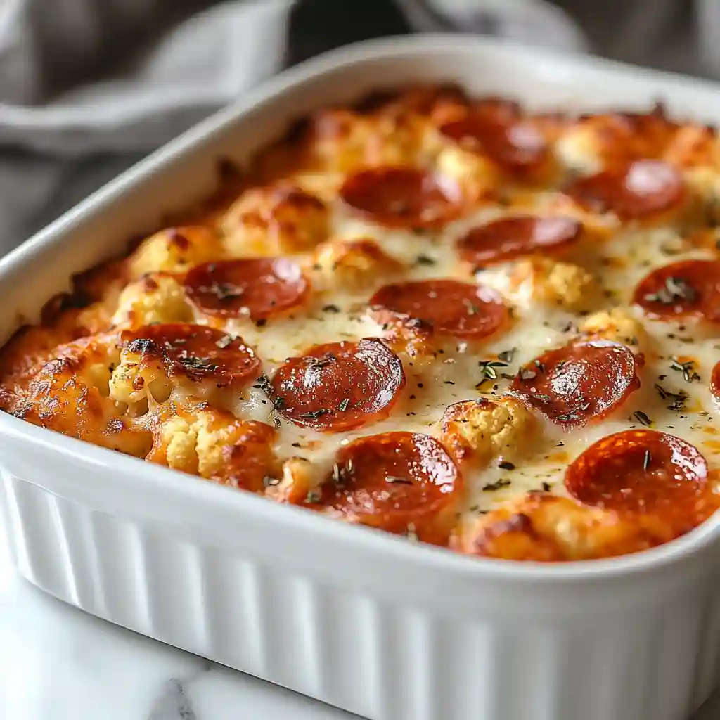 Low Carb Pizza Casserole Low Carb Pizza Casserole