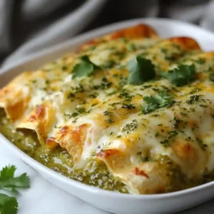 Roasted Green Chile Chicken Enchiladas Roasted Green Chile Chicken Enchiladas
