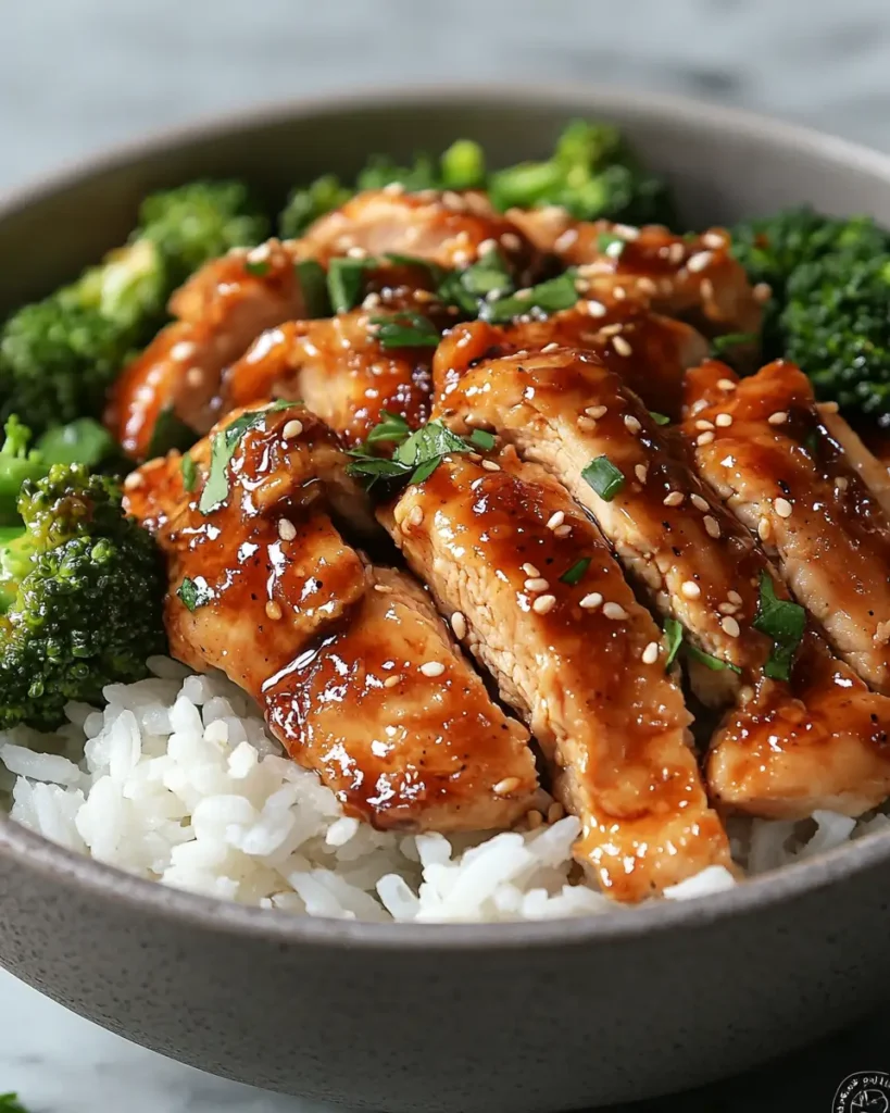 Serving Dump and Go Crockpot Teriyaki Chicken Dump and Go Crockpot Teriyaki Chicken