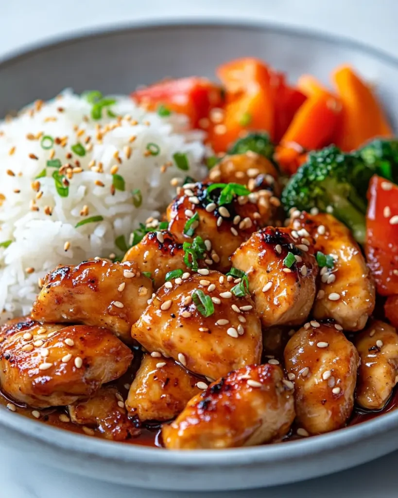 Serving Easy Honey Garlic Chicken Breasts Recipe Easy Honey Garlic Chicken Breasts Recipe