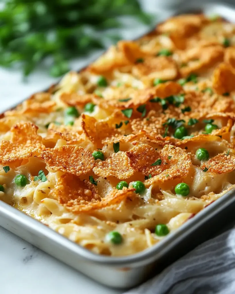 Sheet Pan Tuna Noodle Casserole 2 Sheet Pan Tuna Noodle Casserole