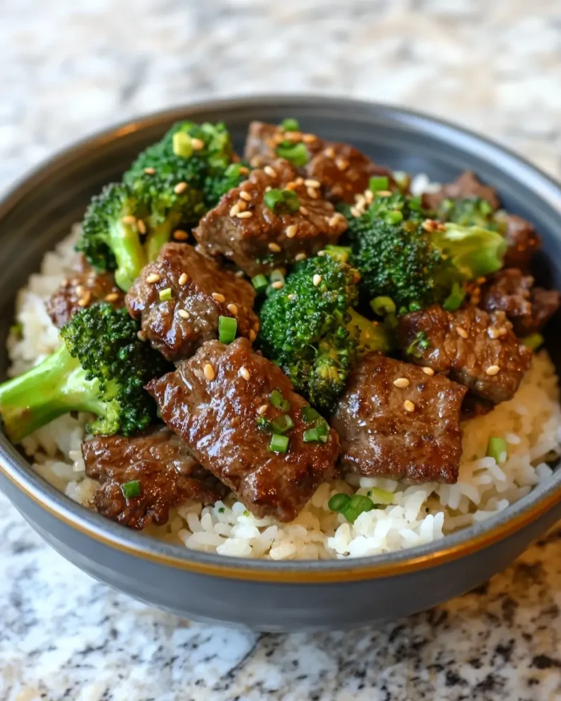 Simple Easy Beef and Broccoli Recipe Bowl Simple Easy Beef and Broccoli Recipe