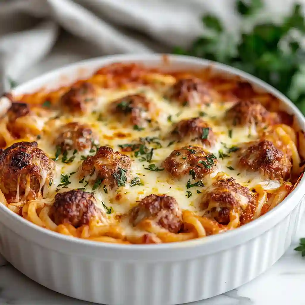 Spaghetti Meatballs Casserole Recipe Spaghetti Meatballs Casserole Recipe