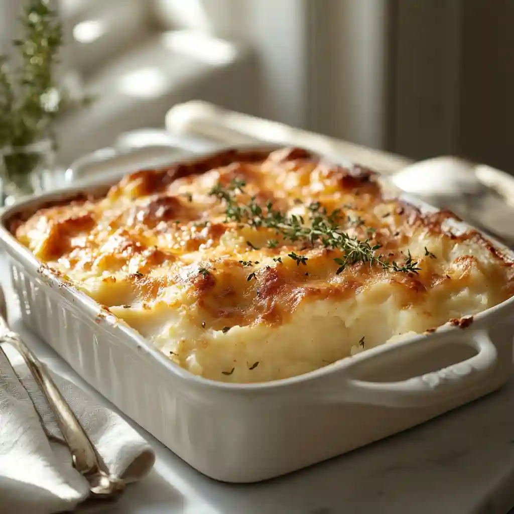 Turkey and Mashed Potatoes Casserole Turkey and Mashed Potatoes Casserole