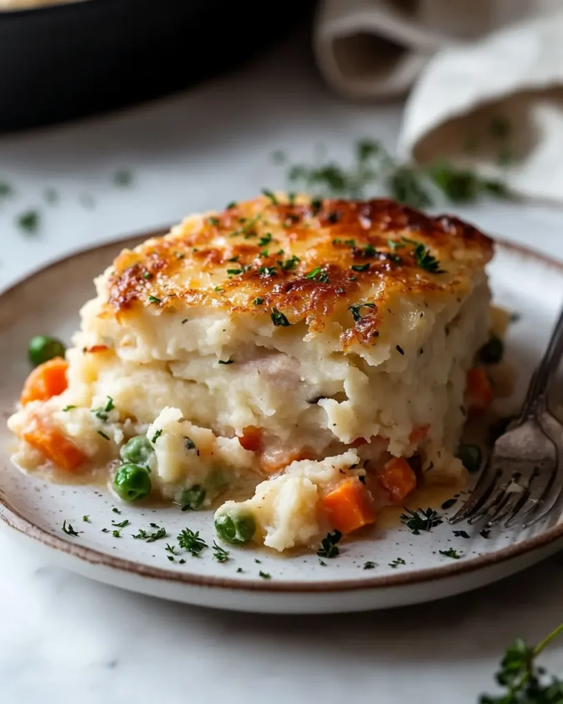 eASY Turkey and Mashed Potatoes Casserole Turkey and Mashed Potatoes Casserole