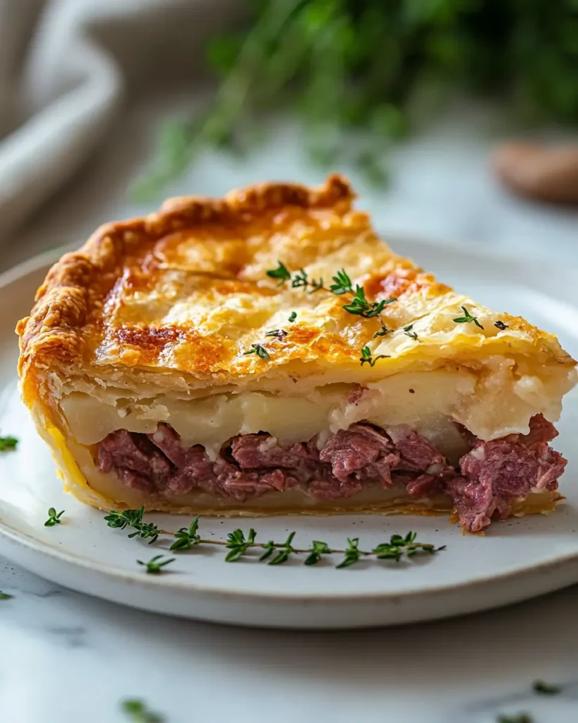 Corned Beef and Potato Pie Corned Beef and Potato Pie Recipe