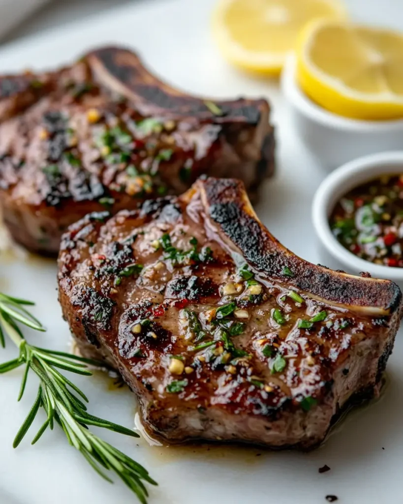 Marinated Greek Lamb Chops Marinated Greek Lamb Chops Recipe