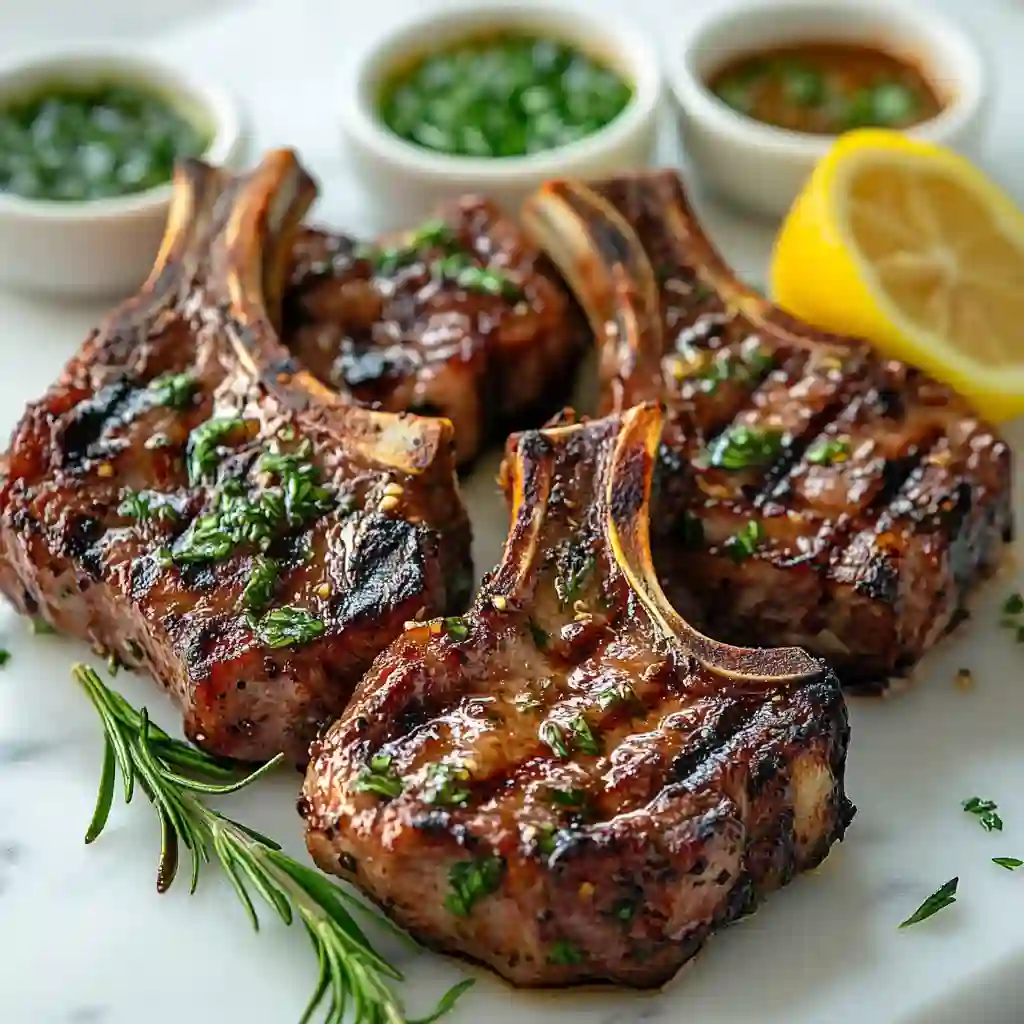 Marinated Greek Lamb Chops Recipe Marinated Greek Lamb Chops Recipe