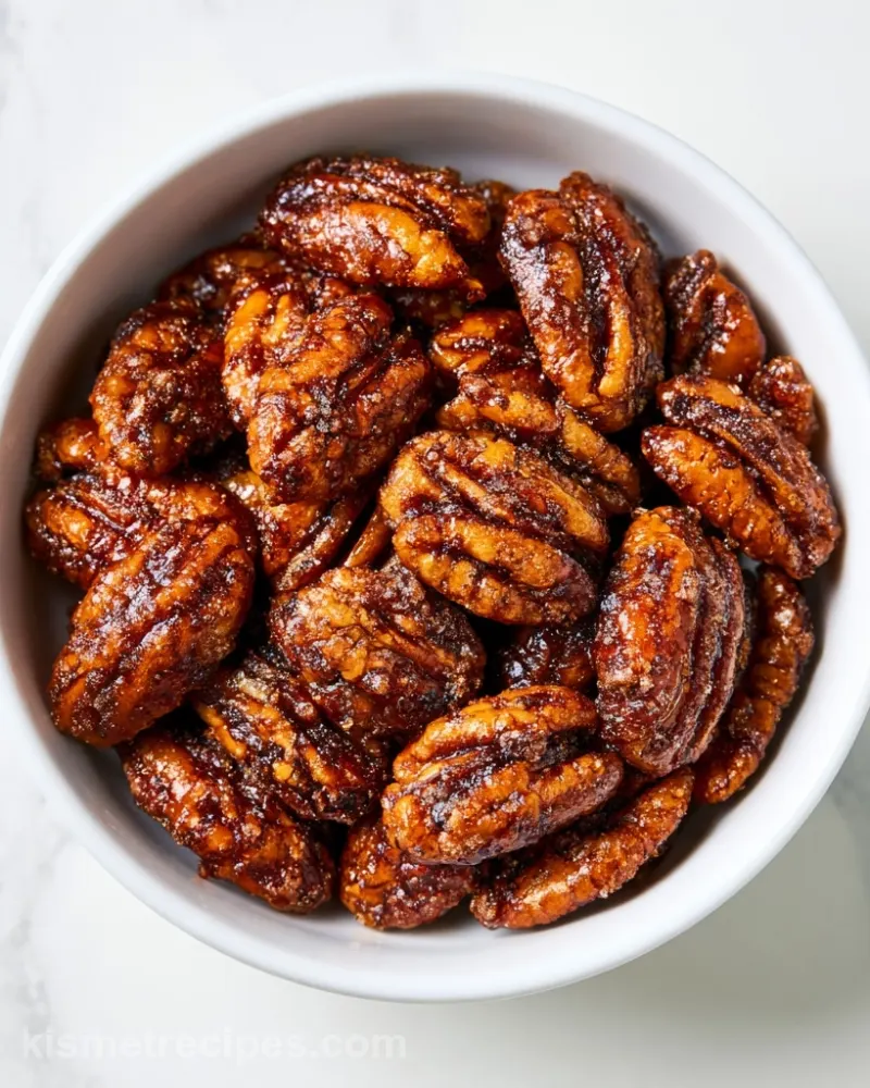 Candied Pecans in the Oven