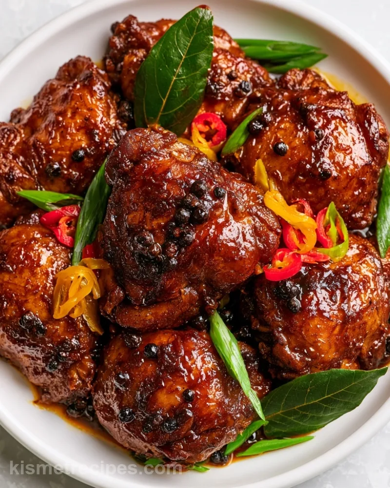 Slow Cooker Filipino Chicken Adobo