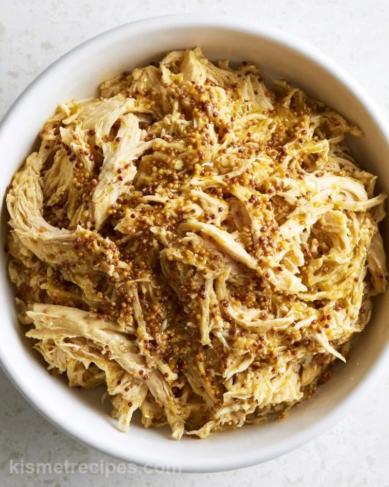 Slow Cooker Honey Dijon Chicken Thighs