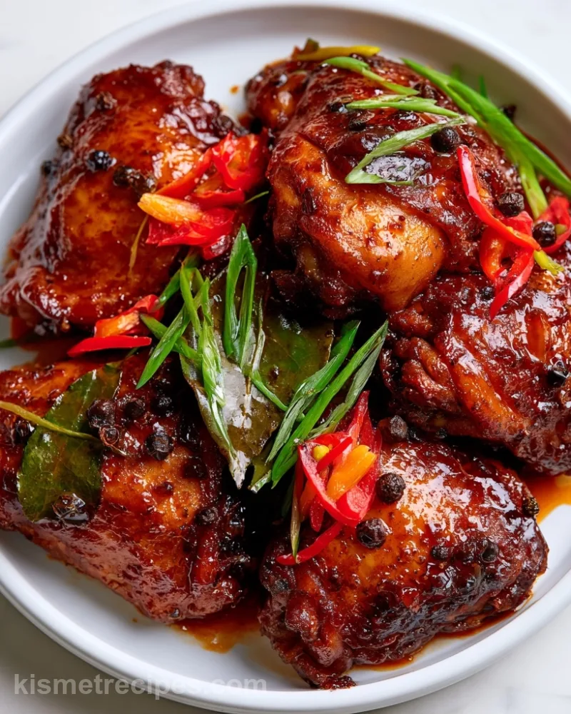 Slow Cooker Filipino Chicken Adobo