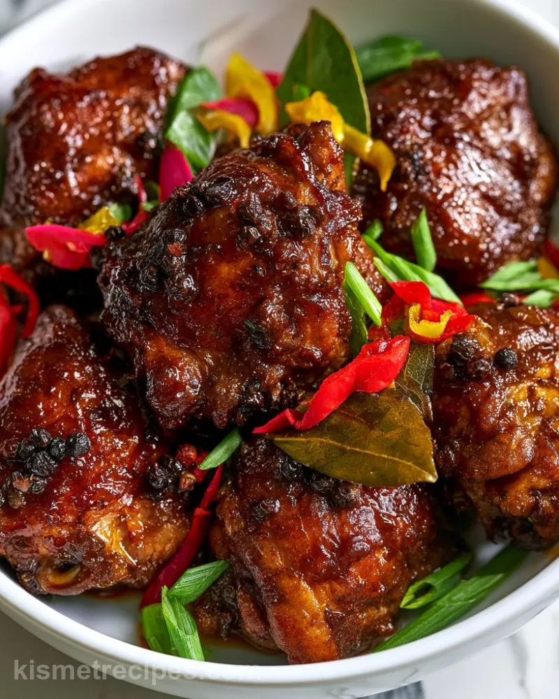 Slow Cooker Filipino Chicken Adobo