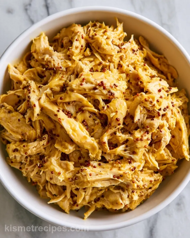 Slow Cooker Honey Dijon Chicken Thighs